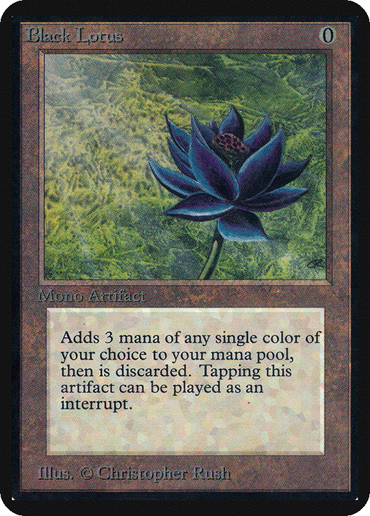 Black Lotus (Limited Edition Alpha) – die wertvollste Magic-Karte
