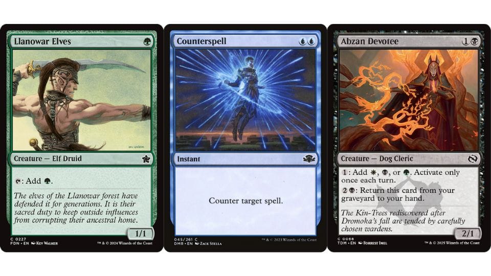 Seltenheitsstufen – Magic: The Gathering – Common