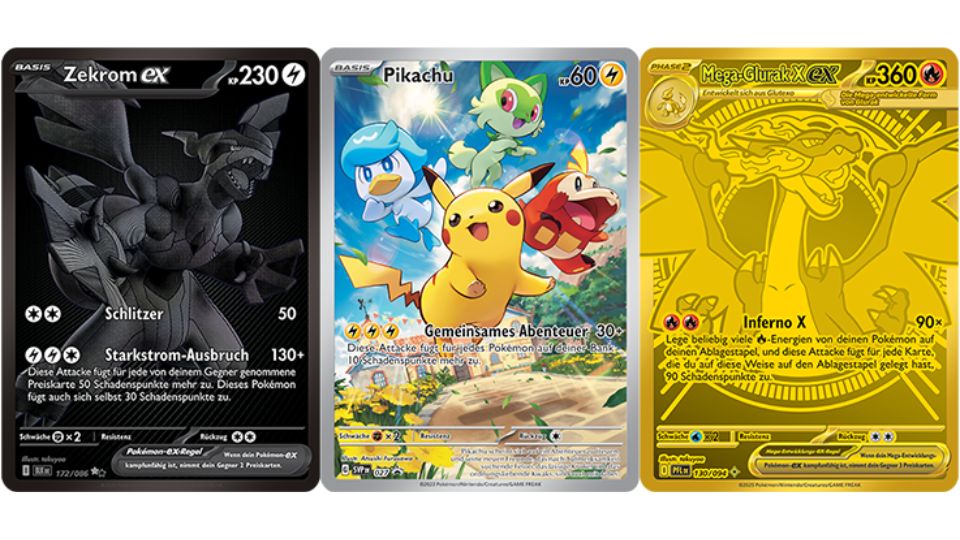 Seltenheitsstufen – Pokémon – Secret Rares, Promos & Spezialkarten