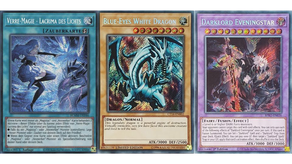 Seltenheitsstufen – Yu-Gi-Oh! – Secret Rares