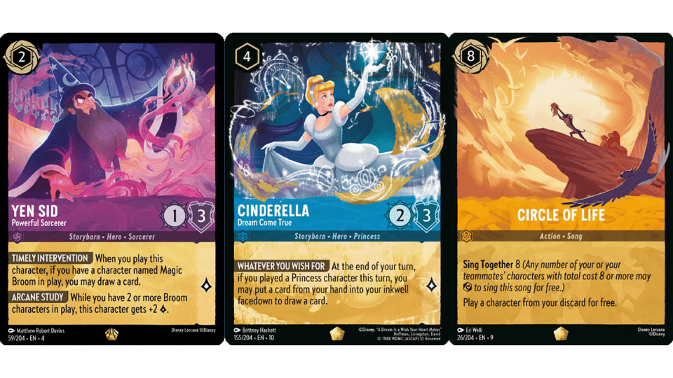 Seltenheitsstufen – Disney Lorcana TCG – Legendary