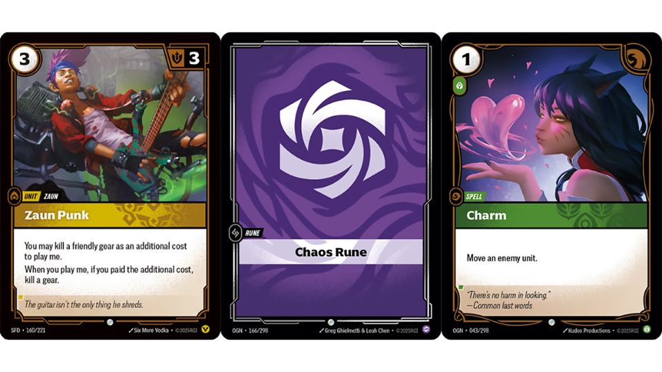 Seltenheitsstufen – Riftbound – Common